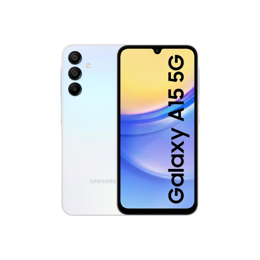 Samsung Galaxy A15 5G Light Blue 8GB 256GB Storage  50 MP Main Camera  Android 14 with One UI 60  16GB Expandable RAM  MediaTek Dimensity 6100  5000 mAh Battery