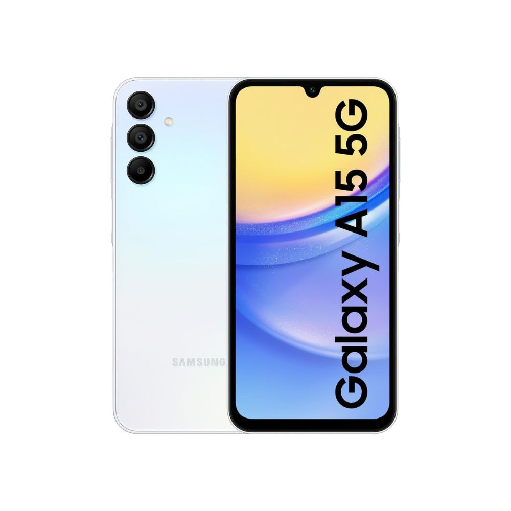 Samsung Galaxy A15 5G Light Blue 8GB 256GB Storage  50 MP Main Camera  Android 14 with One UI 60  16GB Expandable RAM  MediaTek Dimensity 6100  5000 mAh Battery