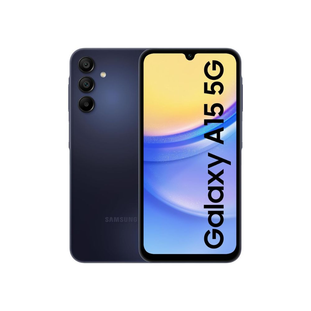 Samsung Galaxy A15 5G Blue Black 8GB 256GB Storage  50 MP Main Camera  Android 14 with One UI 60  16GB Expandable RAM  MediaTek Dimensity 6100  5000 mAh Battery