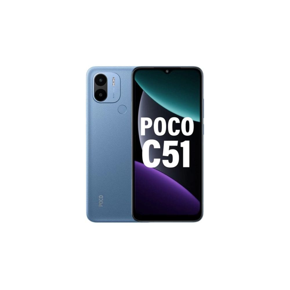 POCO C51 Royal Blue 64 GB  4 GB RAM