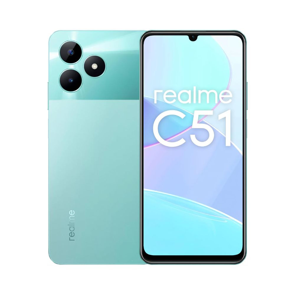 realme C51 Mint Green 64 GB  4 GB RAM