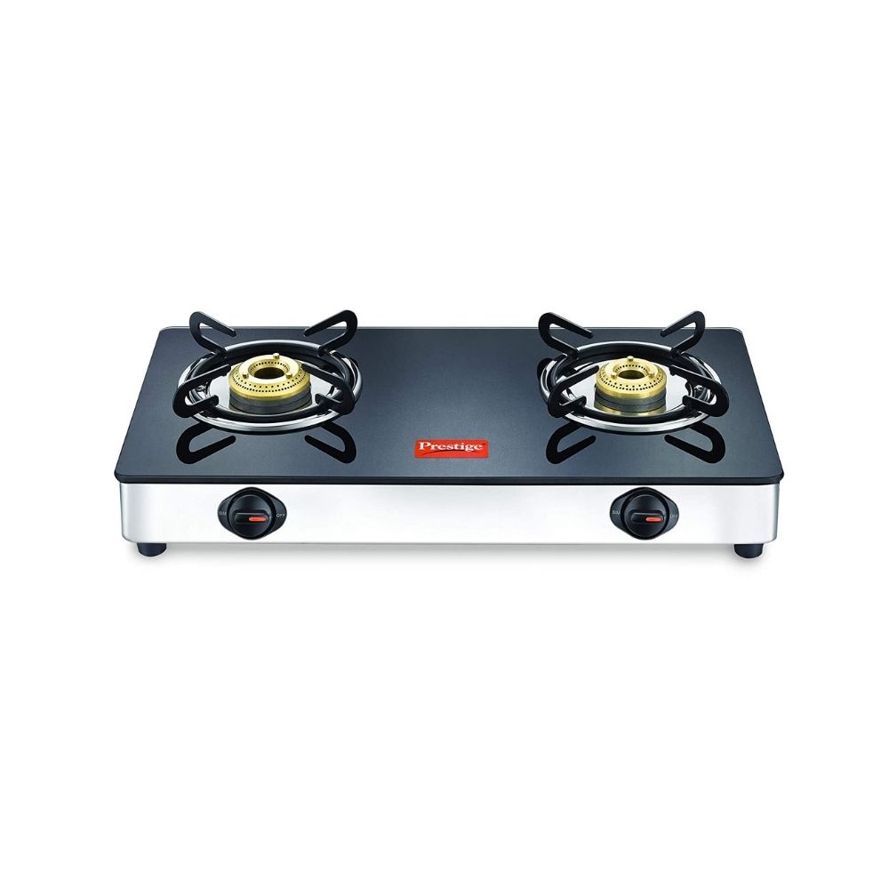 prestige magic glass top 2 burner gas stove