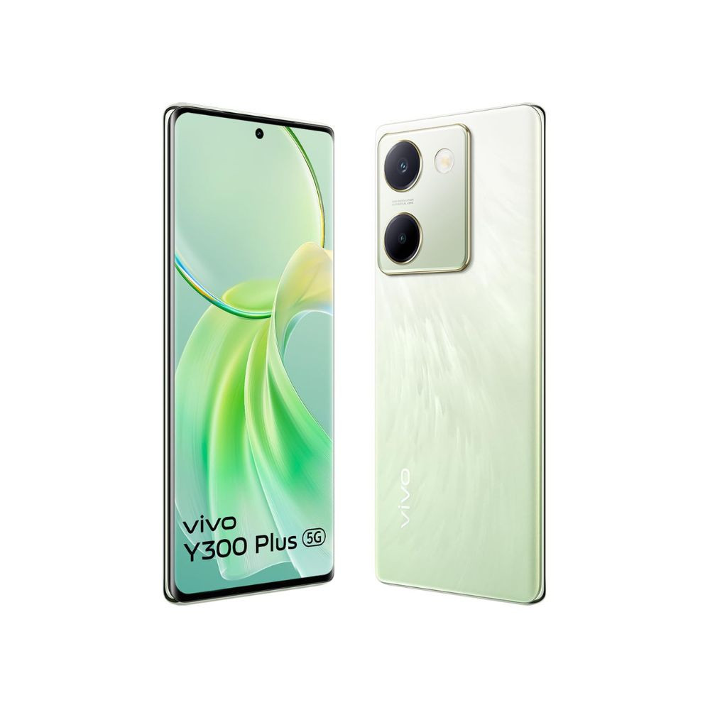 Vivo Y300 Plus 5G Silk Green 8GB RAM 128GB Storage with No Cost EMIAdditional Exchange Offers