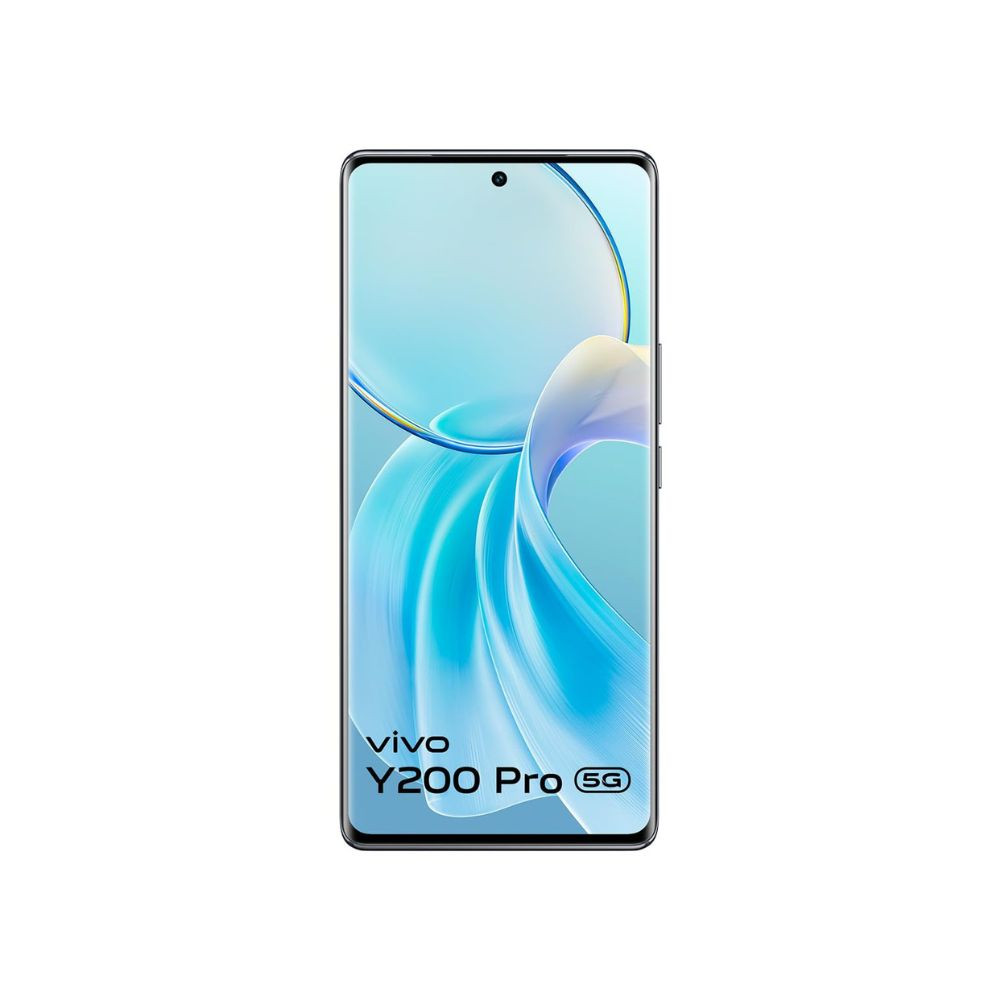 vivo Y200 Pro 5G Silk Black 8GB RAM 128GB Storage with No Cost EMIAdditional Exchange Offers  3D Curved AMOLED Display