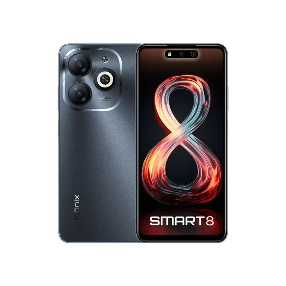 Infinix Smart 8 HD Black 64 GB 3GB RAM Timber Black