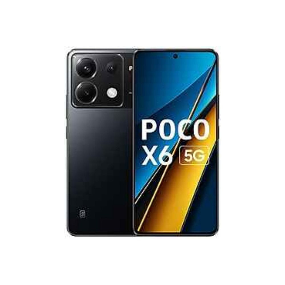 POCO X6 5G Mirror Black 8 GB RAM 256 GB ROM