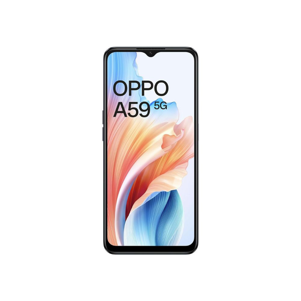OPPO A59 5G Starry Black 4GB RAM 128GB Storage  5000 mAh Battery with 33W SUPERVOOC Charger  656 HD 90Hz Display  with No Cost EMIAdditional Exchange Offers