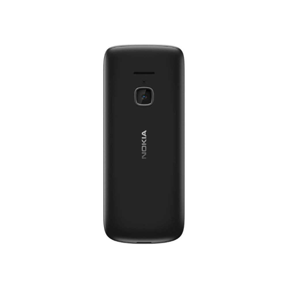 Nokia 225 4G Dual SIM Feature Phone with Long Battery Life Camera Multiplayer Games and Premium Finish  Black Colour