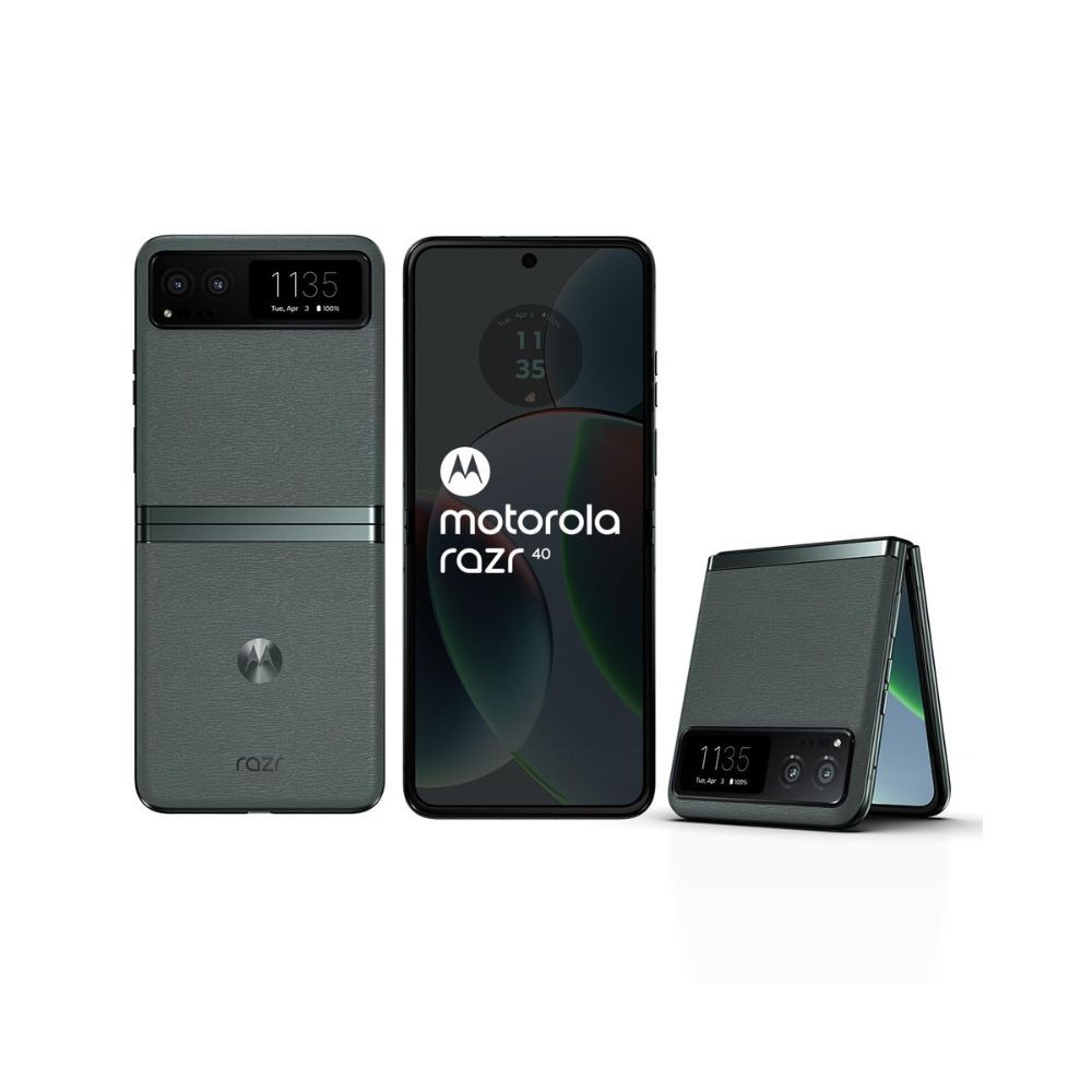 Motorola razr 40 Sage Green 8GB RAM 256GB Storage  External AMOLED Display  69 AMOLED 144Hz Display  64MP Main Camera  Android 13