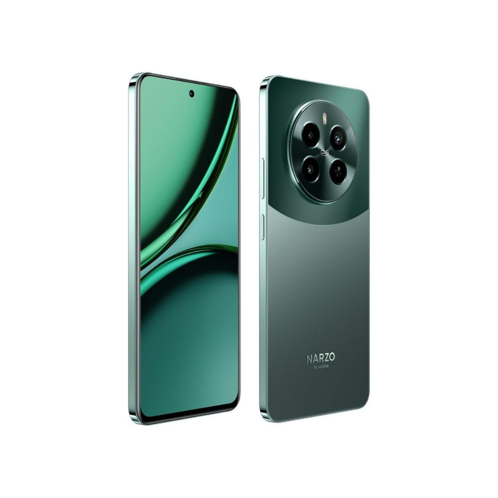 realme NARZO 70 Pro 5G Glass Green 8GB RAM256GB Storage Dimensity 7050 5G Chipset  Horizon Glass Design  Segment 1st Flagship Sony IMX890 OIS Camera