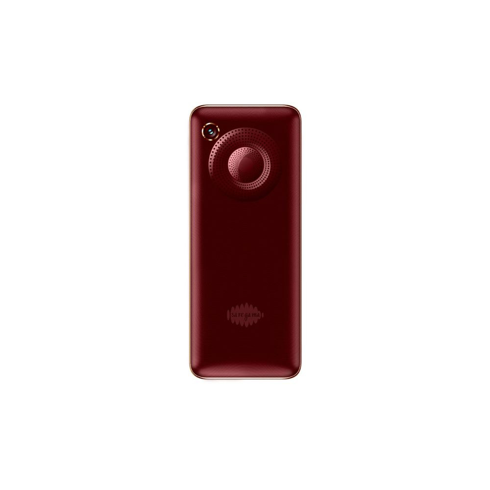 SAREGAMA Carvaan Keypad phone Bhojpuri M21  Metallic Red