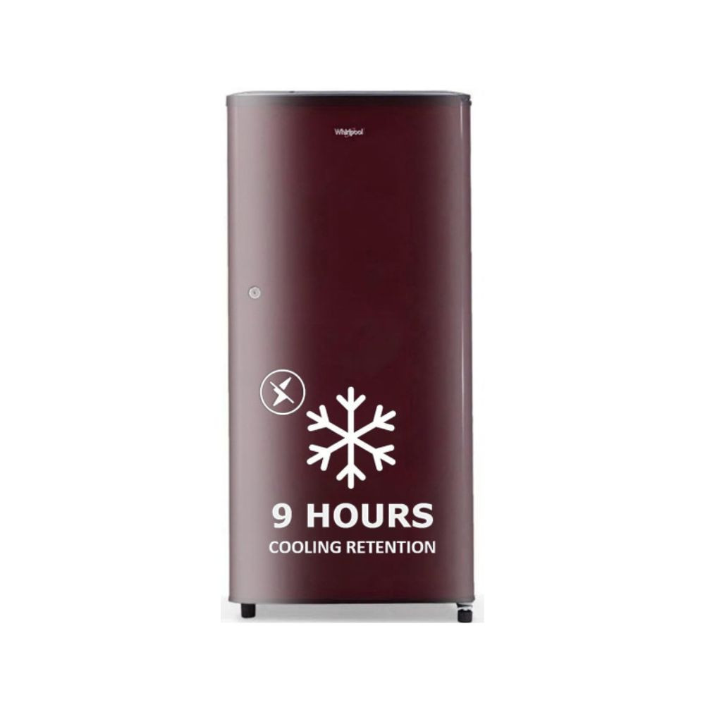 Whirlpool 184 L 3 Star Direct-Cool Single Door Refrigerator 205 WDE CLS 3S SHERRY WINE-Z Red 2023 Model