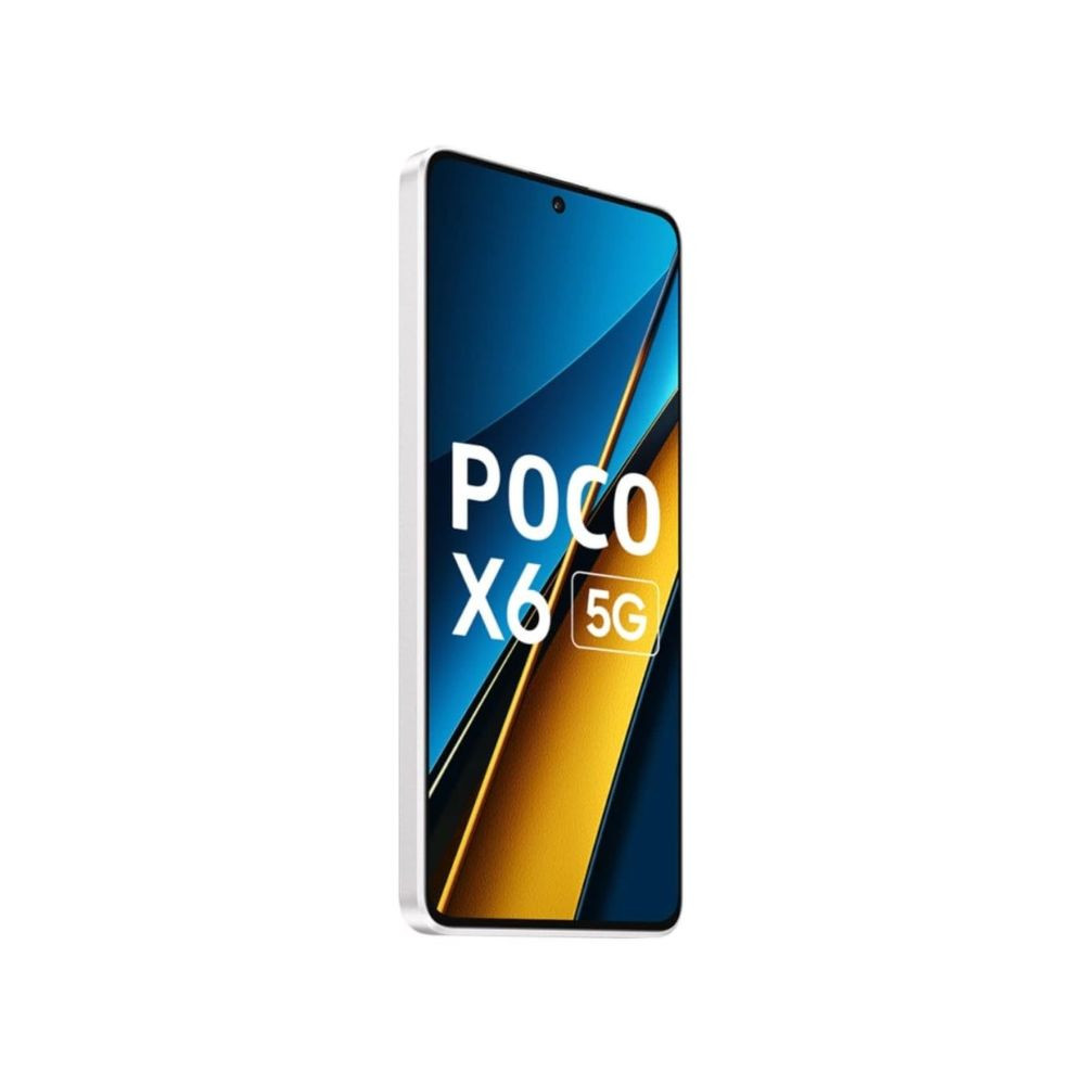 POCO X6 5G Snowstorm White 12 GB RAM 256 GB ROM