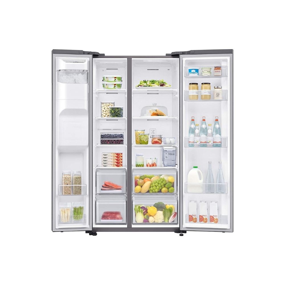 samsung 676l side by side fridge srs675dls review