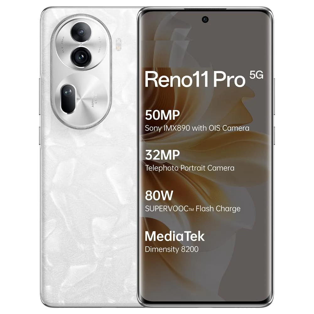 Mobile Hub OPPO Reno11 Pro 5G Pearl White 256 GB 12 GB RAMJustHere