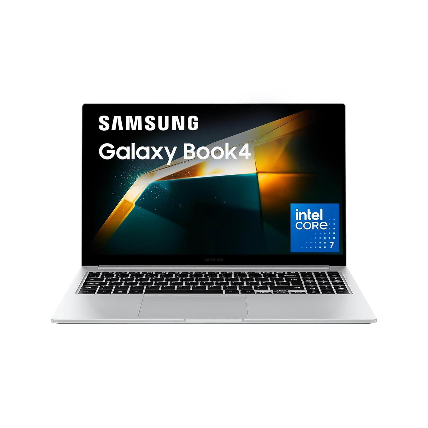 Samsung Galaxy Book4 Silver 16GB RAM 512GB SSD  156 Full HD Screen  Intel Core 7 150U Processor  Windows 11 Home  MS Office 2021  Fingerprint Reader  Intel Iris XE Graphics  RJ45 LAN Port