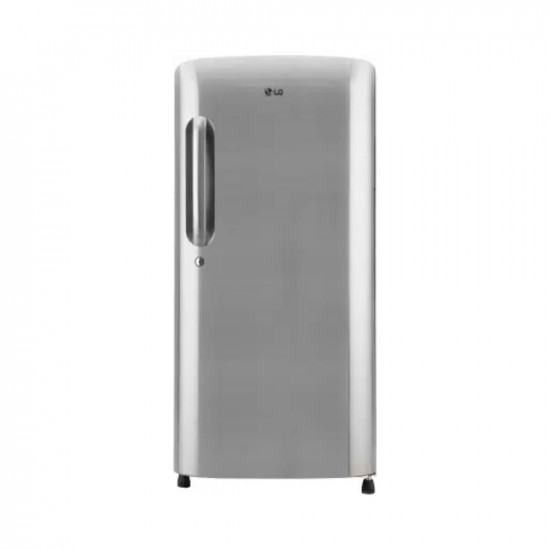 AE LG 185 L Direct Cool Single Door 3 Star Refrigerator Shiny Steel GL-B201APZD