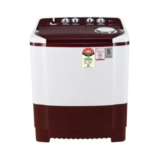 Agarwal LG 7 kg 5 Star Semi Automatic Top Load Washing Machine Red P7010RRAZ