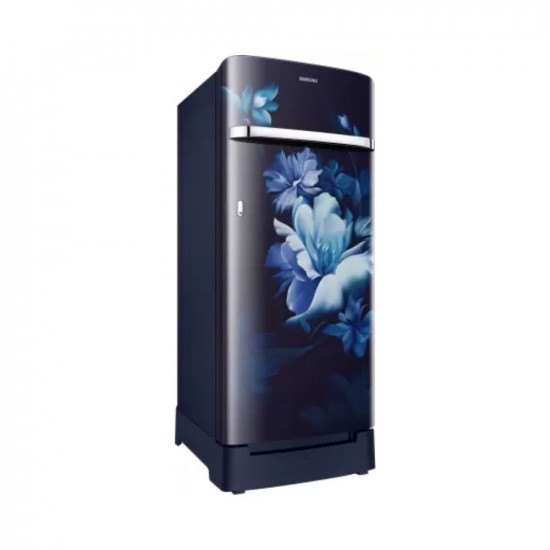 Agarwal SAMSUNG 215 L Direct Cool Single Door 5 Star Refrigerator Midnight Blossom Blue RR23C2H35UZHL
