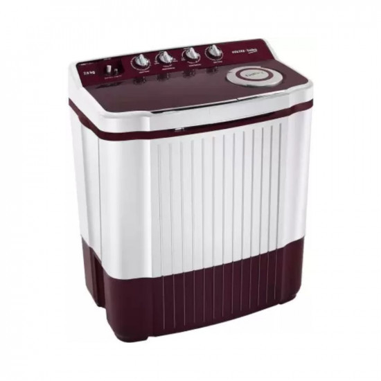 Agarwal Voltas Beko by A Tata Product 7 kg Semi Automatic Top Load Washing Machine White WTT70DLIM