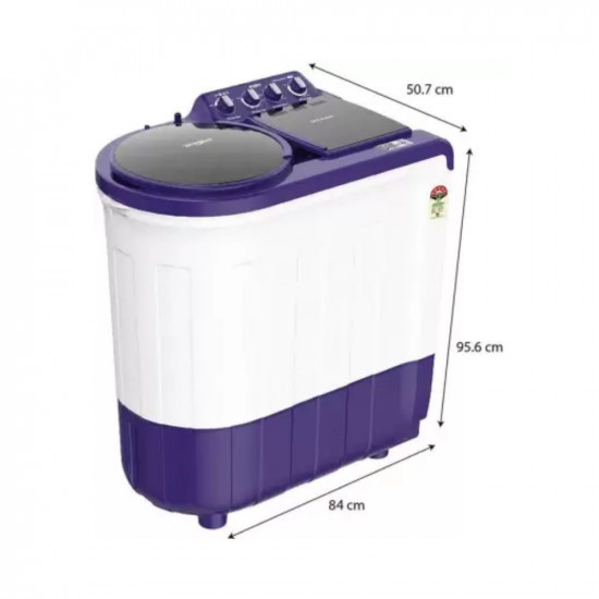 Agarwal Whirlpool 8 kg Fully Automatic Top Load Washing Machine Purple ACE SUPER SOAK