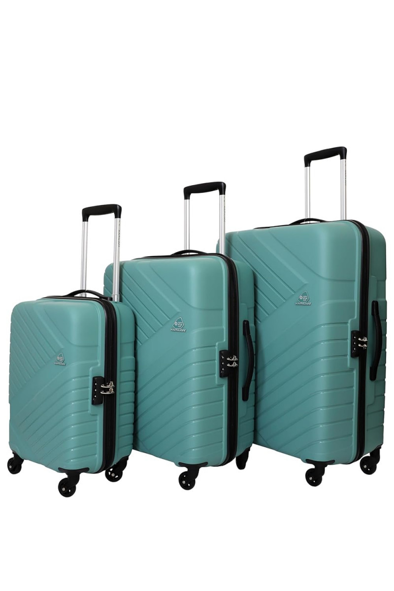 American Tourister KAMILIANT Set of 3 SMALL-55CMMedium 68CM and Large 79 CM Luggage Set of 3 Slate Grey