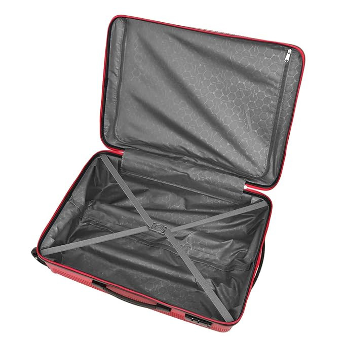 American Tourister Polypropylene Hard 79 Cms Luggage SetsGz8 0 40 008Ruby Red