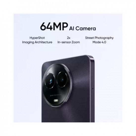 AMN realme 11x 5G Midnight Black 128 GB 6 GB RAMJustHere