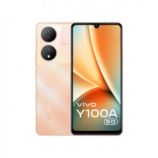 AMN Vivo Y100A 5G Twilight Gold 8GB RAM 128GB Storage with No Cost EMIAdditional Exchange Offers