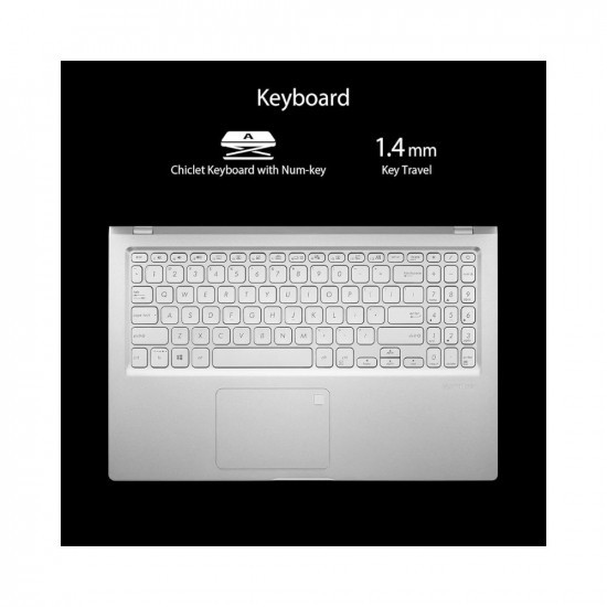ASUS VivoBook 15 2021 156-inch 3962 cm HD Dual Core Intel Celeron N4020 Thin and Light Laptop 4GB RAM256GB SSDIntegrated GraphicsWindows 11 HomeTransparent Silver18 Kg X515MA-BR011W