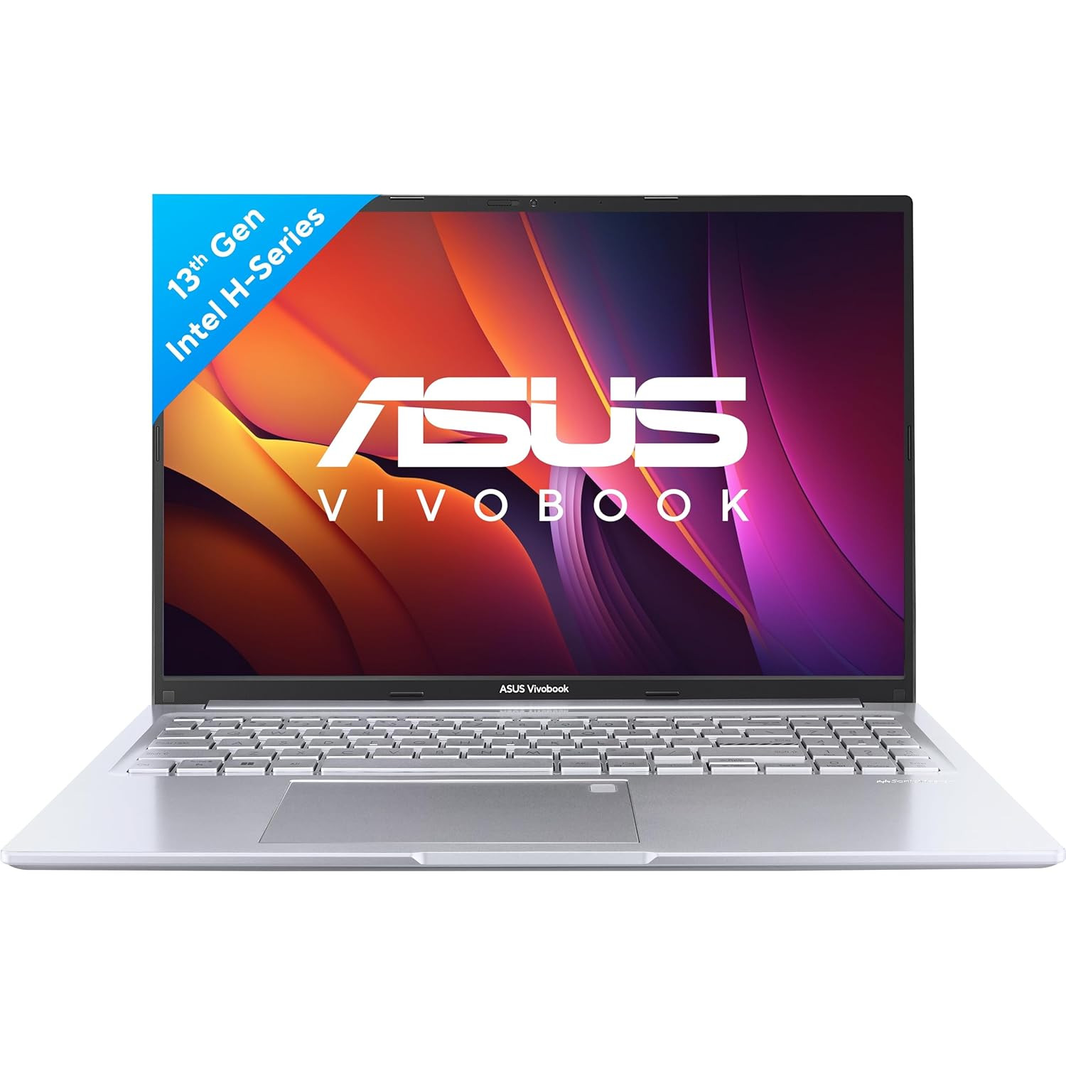 ASUS Vivobook 16 2023 Intel Core i5-13500H 13th Gen 16 4064 cm FHD Thin  Light Laptop 8GB512GB SSDIntel Iris XWin 11Office 2021Backlit KBFingerprintSiver188 kg X1605VA-MB526WS