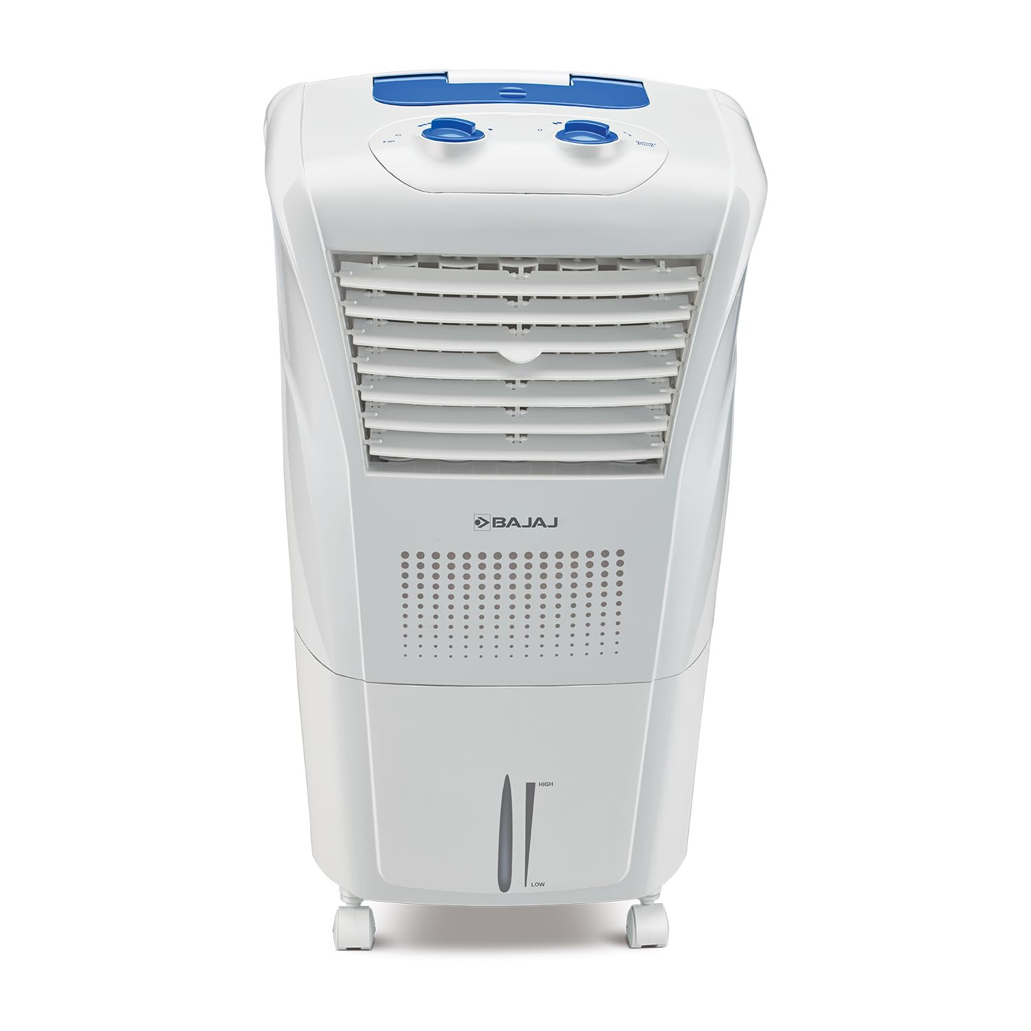 Bajaj Frio New Personal Air Cooler 23LMini CoolerAnti-Bacterial Honeycomb Cooling PadsInverter Compatability20Ft Powerful Air ThrowIce Chamber3-Yr Product 2-Yr Pump 1-Yr Motor WarrantyWhite