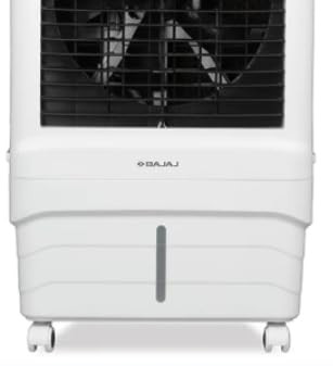 Bajaj Shield Series Elevate 65 Litre Personal Air Cooler for Home DuraTuff PRO Motor  DuraMarine PRO Pump  1 Year Warranty  Inverter Compatibility  Anti-Bacterial Hexacool Master White