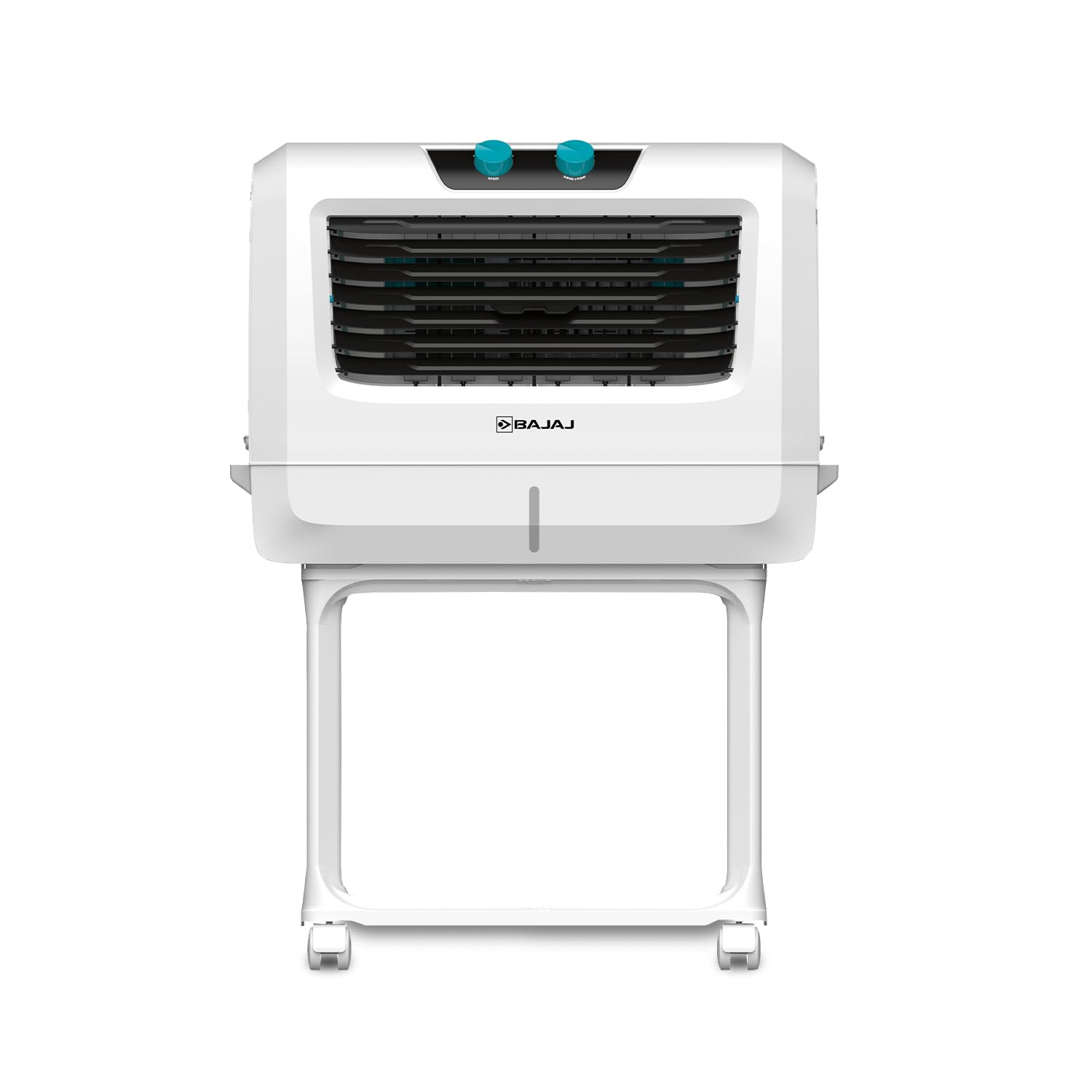 Bajaj Shield Series Vettora 55L Desert Cooler for HomeHoneycomb Cooling PadsInverter CompatibilityDual Side Water InletIce Chamber60-Ft Air Throw3-Yr Product 3-Yr Pump 3-Yr Motor WarrantyWhite