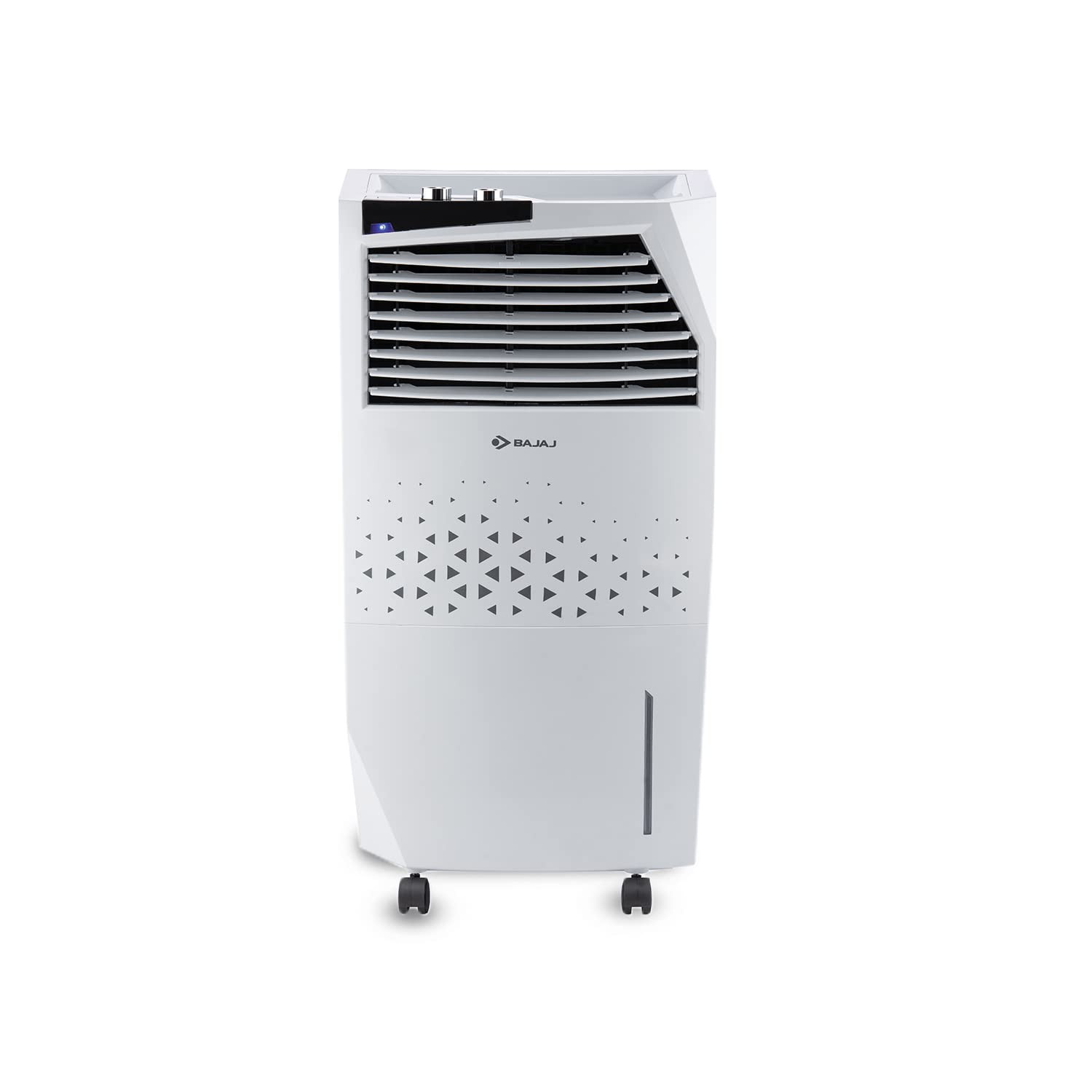 Bajaj TMH36 SKIVE TOWER AIR COOLER 36 L WITH ANTI-BACTERIAL TECHNOLOGY 25 FEET POWERFUL AIR THROW white