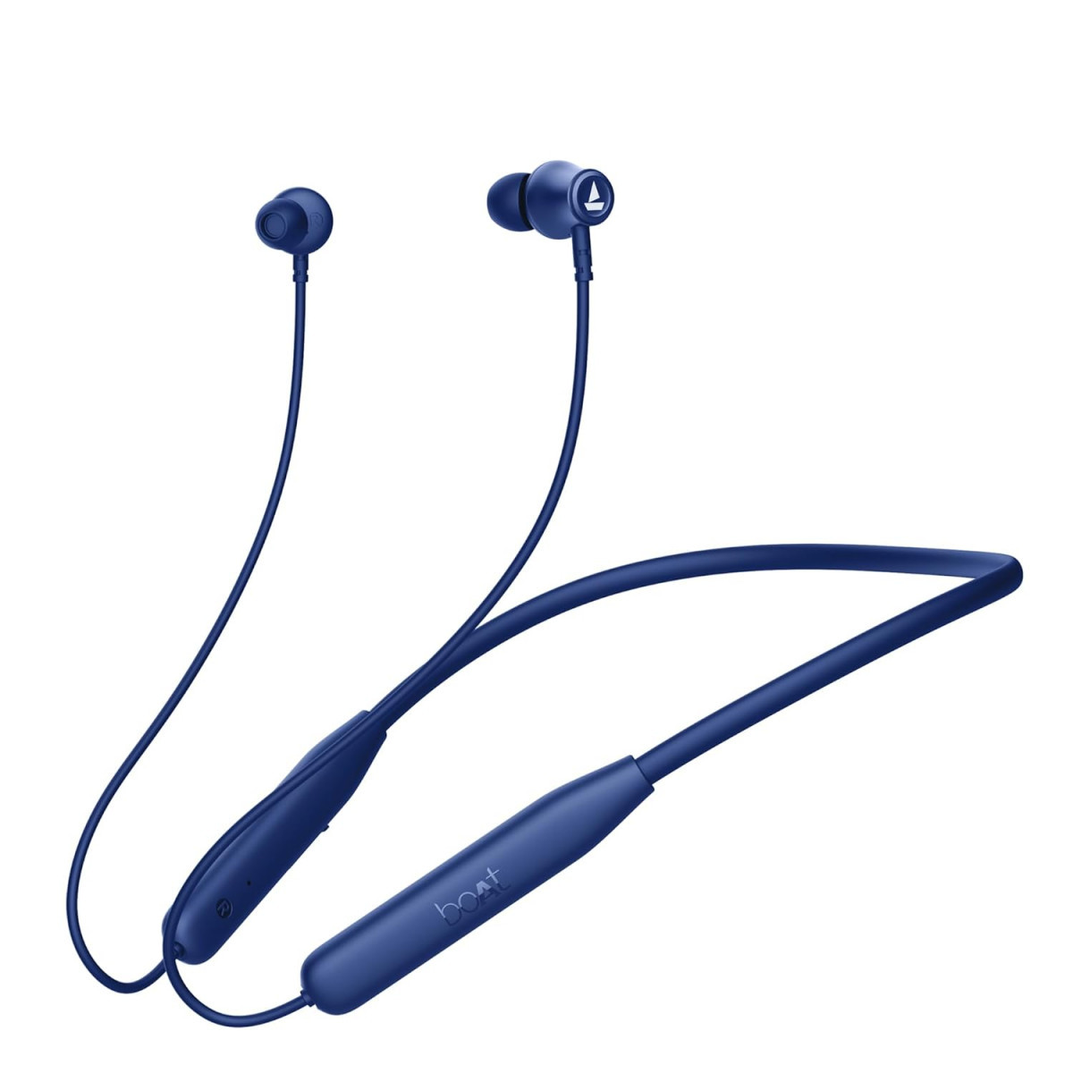 boAt Rockerz 111 Bluetooth Wireless Neckband with Up to 40 hrs Playtime Dual Device Pairing ENx Tech Beast Mode ASAP Charging BTv53 IPX5Type-C InterfaceDeep Blue