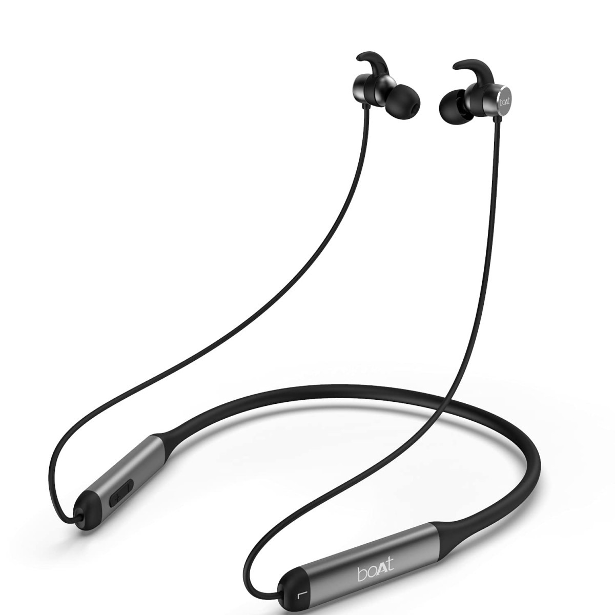 boAt Rockerz 330 in-Ear Bluetooth Neckband with Upto 30 Hours Playtime ASAP Charge Signature Sound Dual Pairing  IPX5 with Mic Active Black