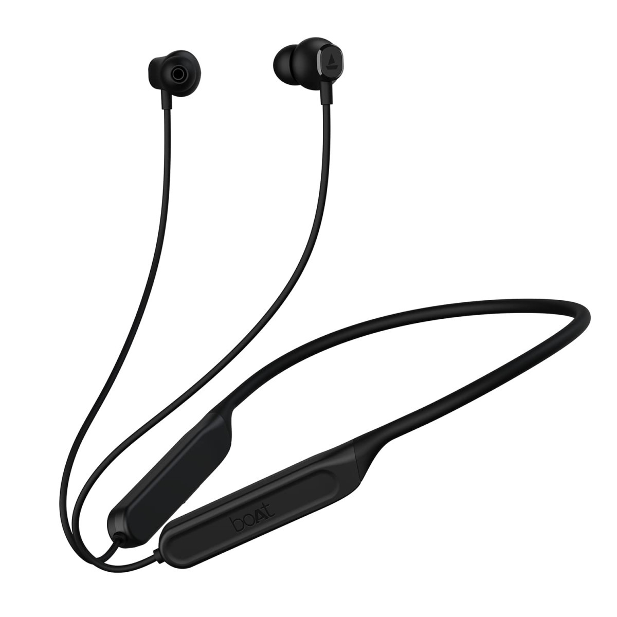 boAt Rockerz 378 Bluetooth Neckband with Spatial Bionic Sound Tuned by THX Beast Mode ASAP Charge Signature Sound 25 Hours Playtime  BT v51Active Black
