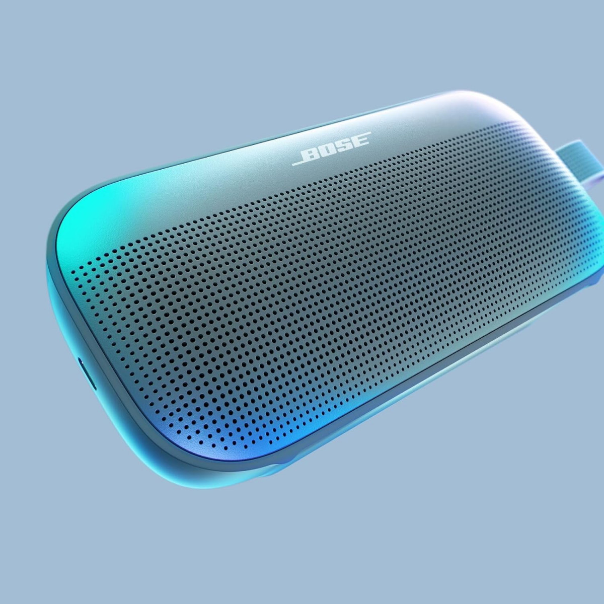 Bose SoundLink Flex Bluetooth Portable Speaker 5W Wireless Waterproof Speaker for Outdoor Travel - Stone Blue