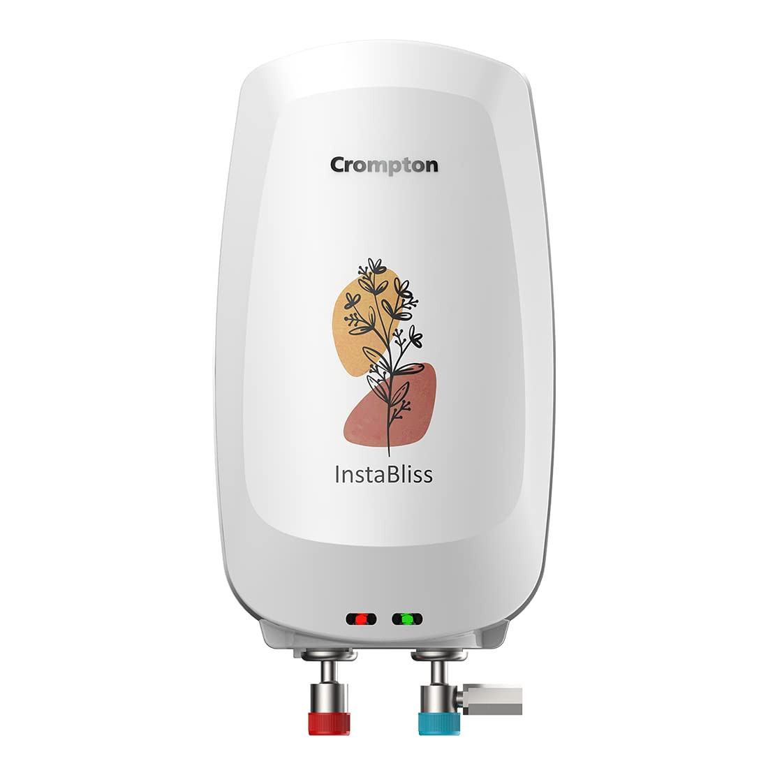 Crompton InstaBliss3L3000-Watts Powerful HeatingElectric Instant Water Heater Geyser for homeHigh Grade SS Tank with Advanced 4 Level SafetyRust-ProofWhiteWall Mounting