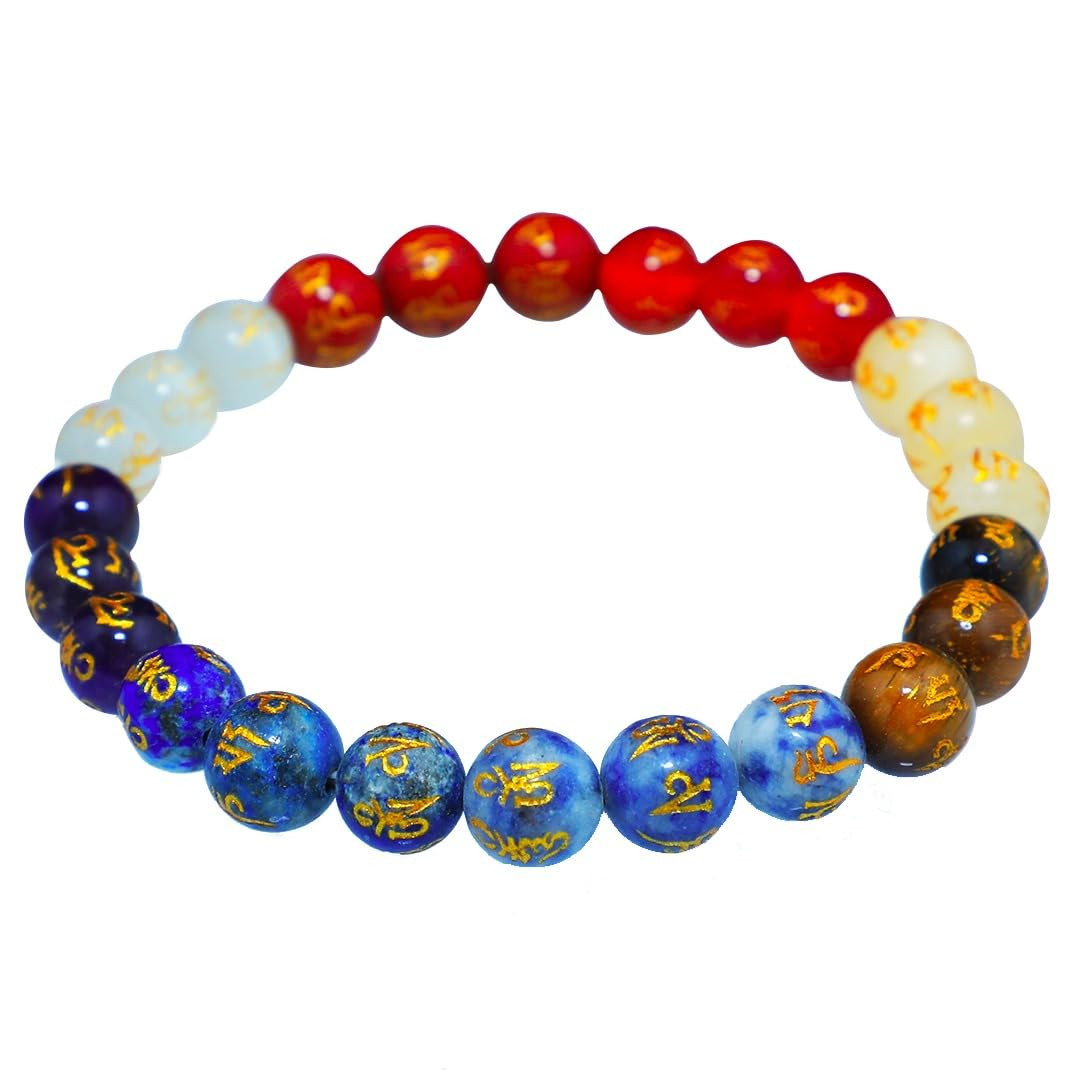 Protection Bracelet | Healing Crystal Bracelet | Blue Agate | Hematite –  Harmonize Your Chakras