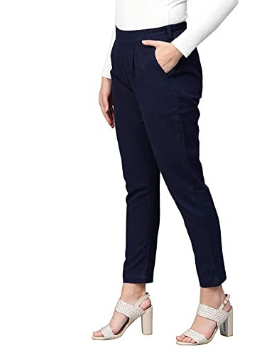 Buy online Women Maroon Rayon Blend Trouser/pant from bottom wear for Women  by Aurish for ₹359 at 64% off | 2024 Limeroad.com