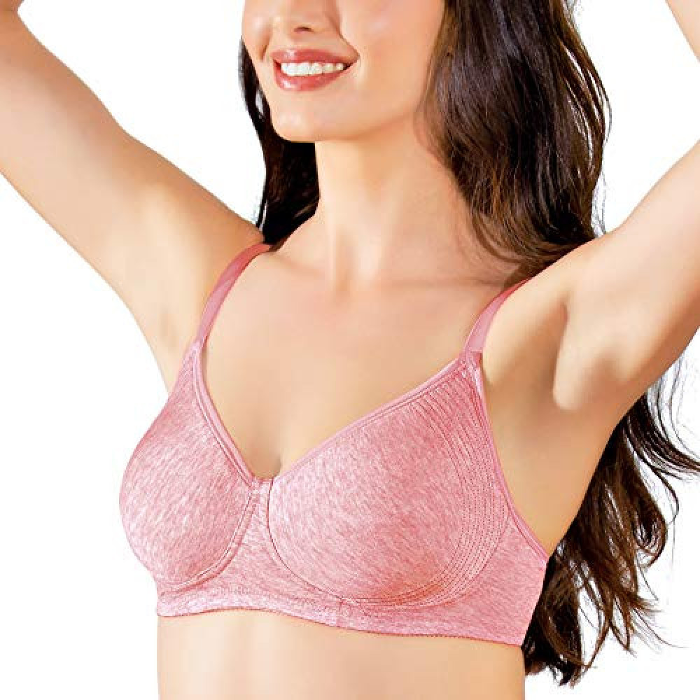 Enamor A042 Side Support�Shaper�Stretch�Cotton Everyday Bra -  Non-Padded,�Wire-Free�& High Coverage