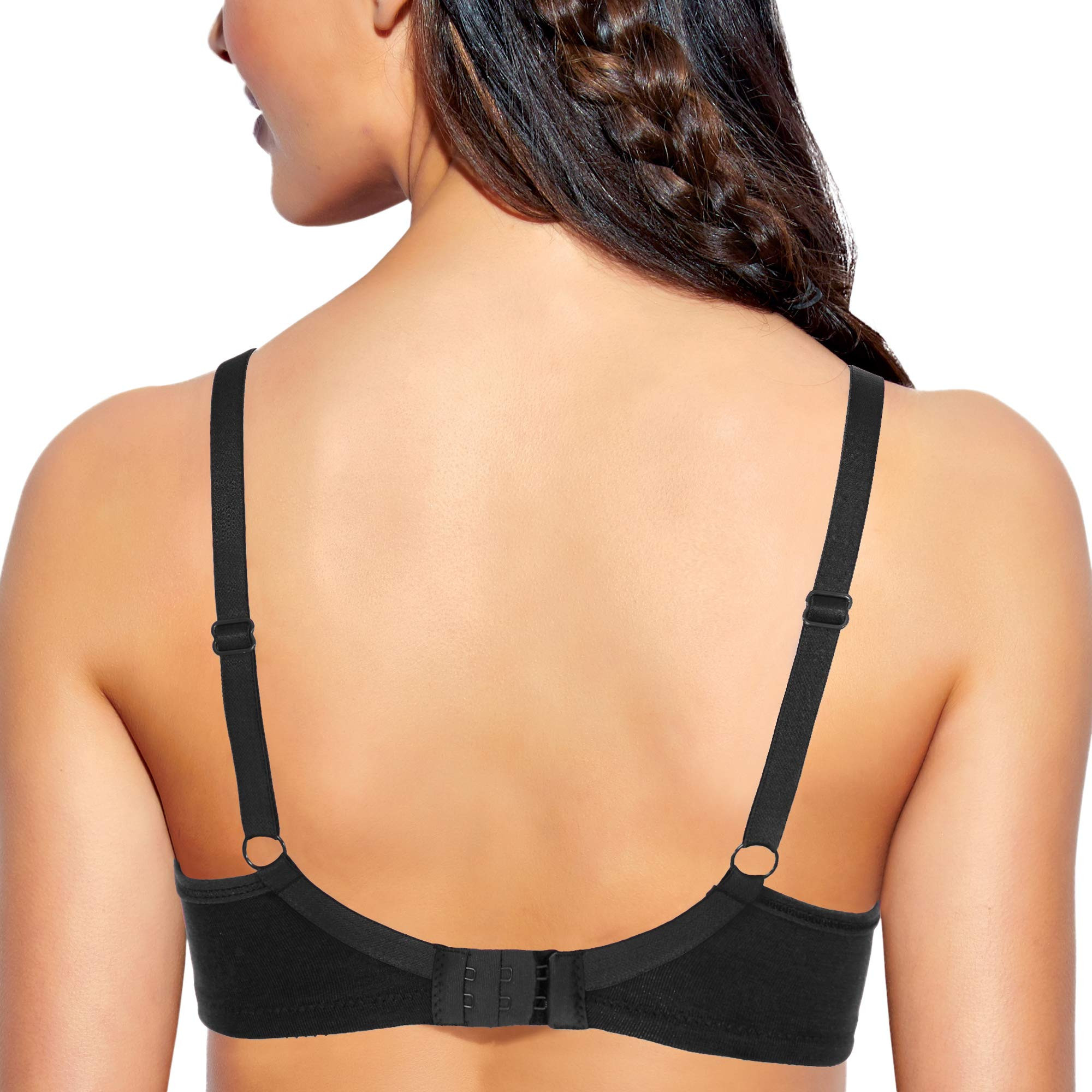Enamor A042 Side Support�Shaper�Supima�Cotton Everyday�Bra - Non-Padded,�