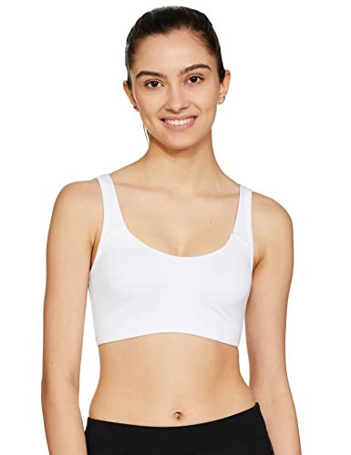 Buy Enamor Grey Non Wired Non Padded Sports Bra (Pack Of 2) for
