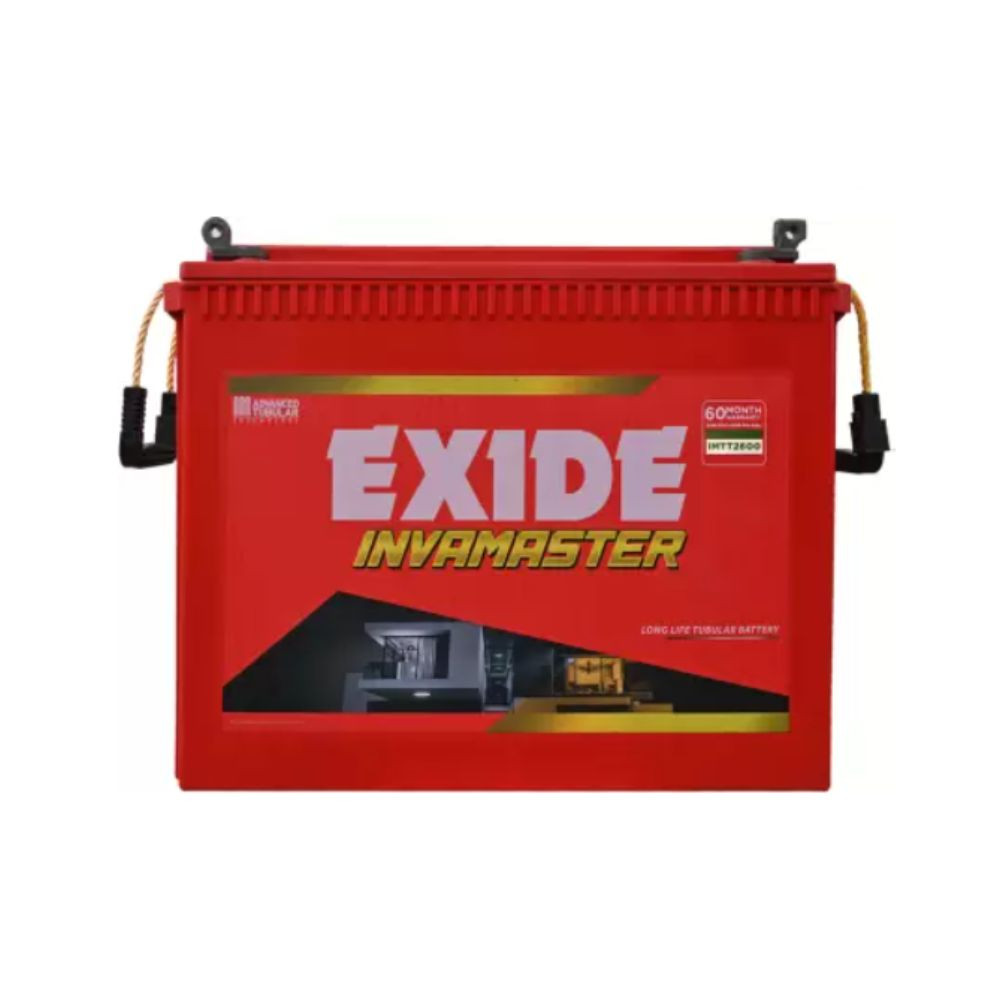 EXIDE IMTT 2600 Tubular Inverter Battery 260Ah