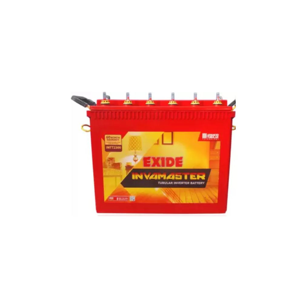 EXIDE IMTT2300 230Ah Tall Tubular Battery with 60Month Warranty Tubular Inverter Battery 230Ah