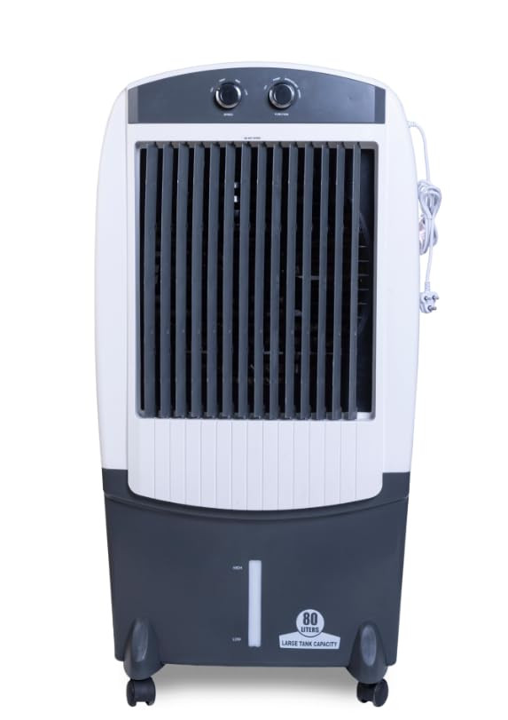 Freshhy 80 L Desert Air Cooler Grey White Air Cooler 80L