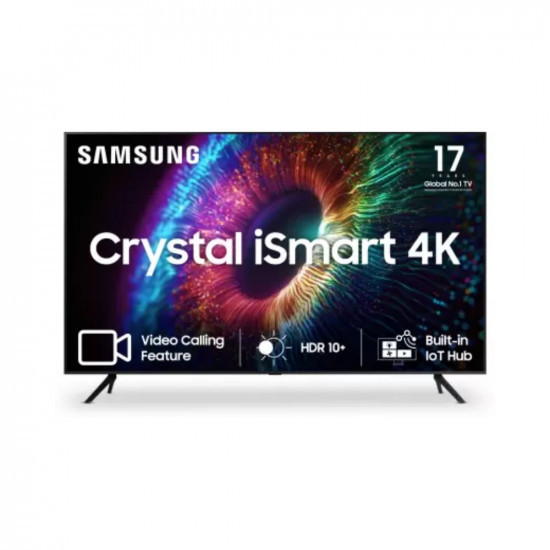 Ganesham SAMSUNG Crystal 4K iSmart Series 138 cm 55 inch Ultra HD 4K LED Smart Tizen TV 2023 Edition UA55CUE60AKLXL