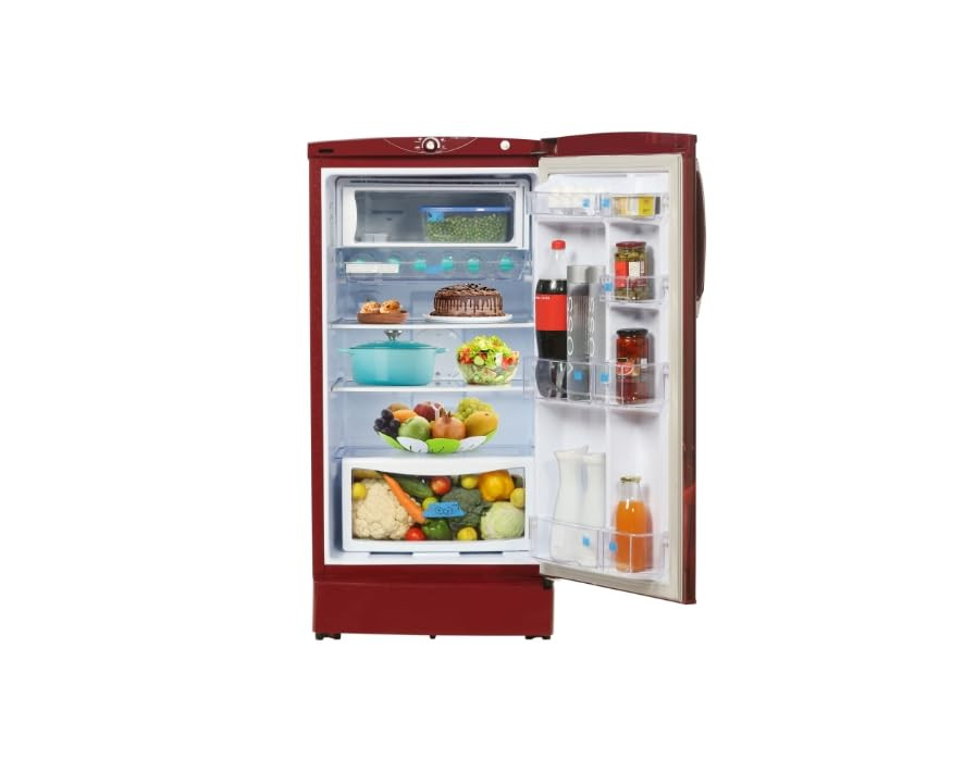 Godrej 180 L 1 Star Direct Cool Single Door Refrigerator RD EDGE 205A THF GN WN Garden Wine Largest Vegetable Storage 2023 Model  10 Year Compressor Warranty